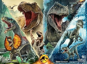 Ravensburger Jurassic World Dominion Jigsaw Puzzles for Kid 100 Pieces XXL