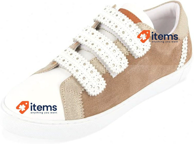 LES TROPEZIENNES PAR M. BELARBI Women s Suzak Shoes Beige Gold, Size 9UK (41EU)