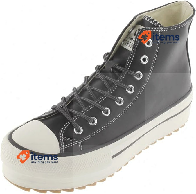 Victoria Women 1061123 - High Top Tribu Leather Black 7 UK Effect Retro High-Top