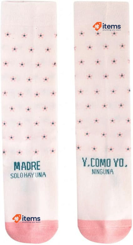 Mr. Wonderful WOA11817ES Socks T 35 - 38: Mother There Is Only One And, Like Me