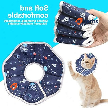 Jinlaili Dog Recovery Collar After Surgery Soft Protective Cat Cone Collars Cats