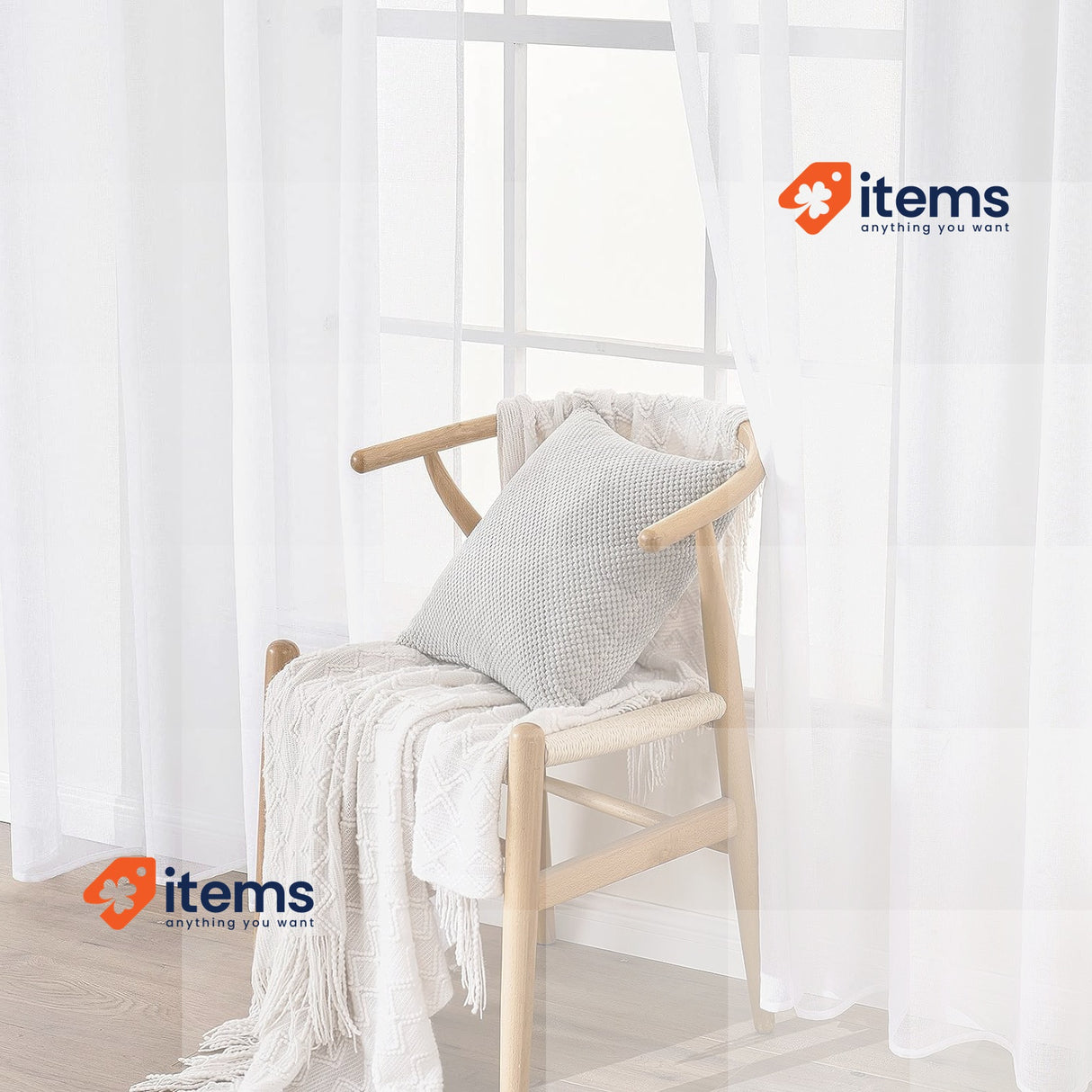 EMEMA Set Of 2 Sheer Voile Curtains White Eyelets Transparent Polyester Eyelet