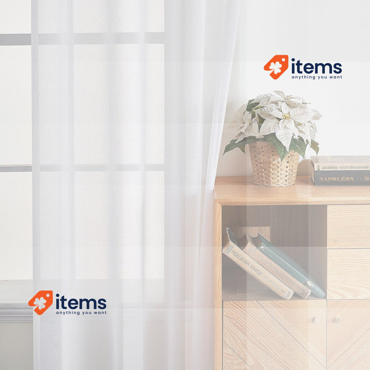 EMEMA Set Of 2 Sheer Voile Curtains White Eyelets Transparent Polyester Eyelet