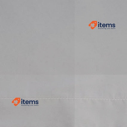 Todocama Pair of Pillow Cases Extra Soft Hypoallergenic Light Grey 120x40cm