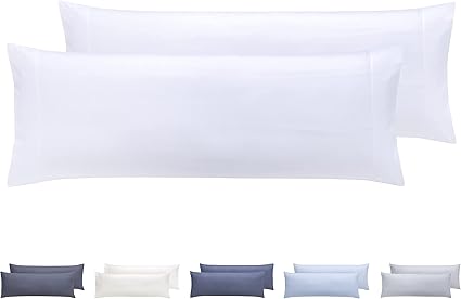 Todocama 2 Pack Super Soft Microfibre Hypoallergenic Cushion Covers White