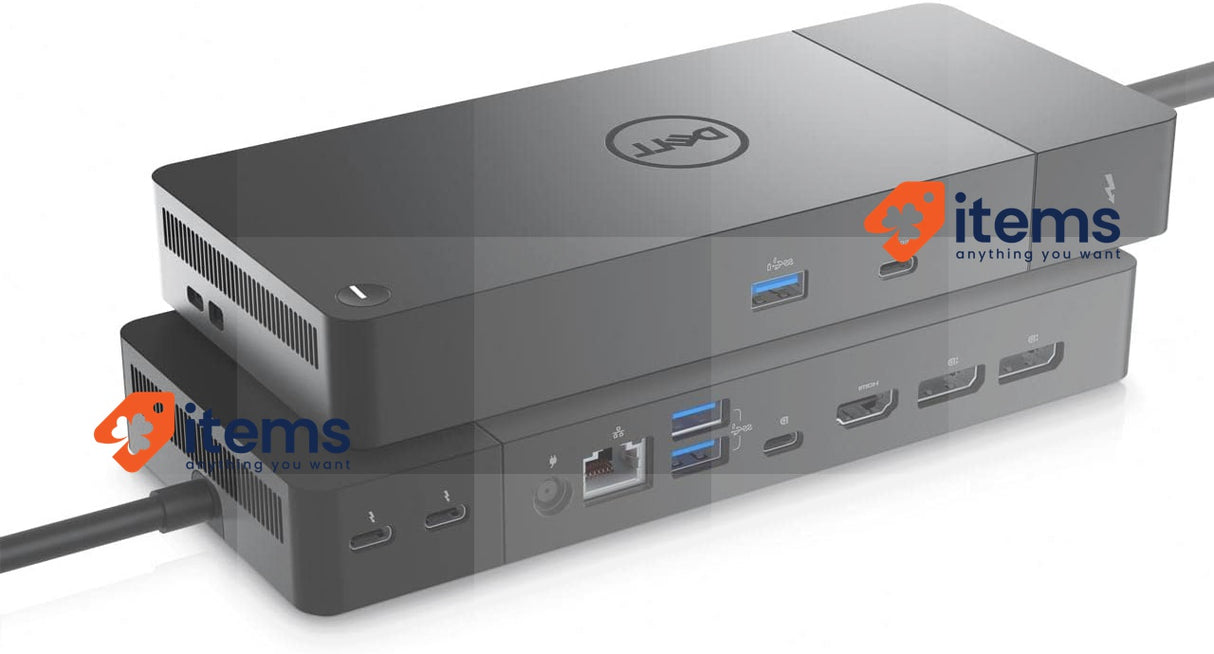 Dell Thunderbolt WD22TB4 4 Dockingstation 130W, Nero