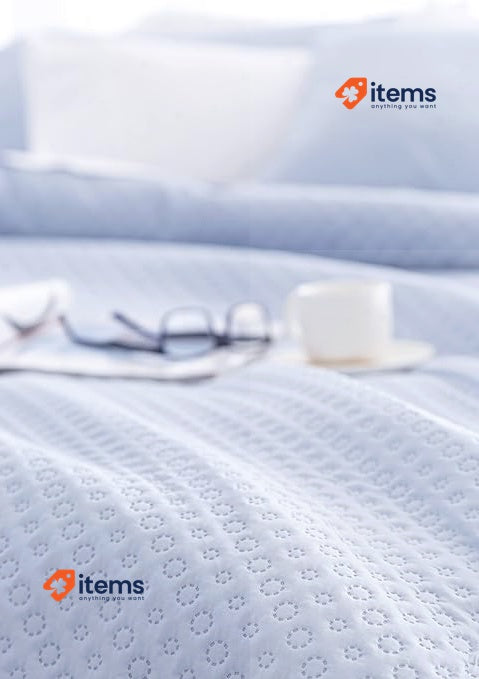 Todocama Fine Boutique Quilt Blue Decorative Quilts Bedspreads
