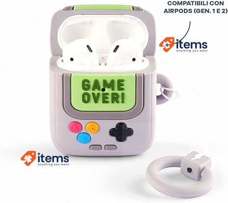MOJIPOWER, Airpods 1 And 2 Generation Case, Protective Case For First Second Key