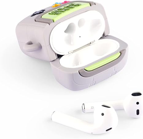 MOJIPOWER, AirPods 1 and 2 Generation Case, Protective Case for AirPods