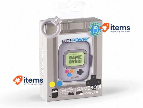 MOJIPOWER, Airpods 1 And 2 Generation Case, Protective Case For First Second Key