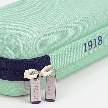 Semi-Rigid Oval case 1918 Series. Green MILAN ®081145SNCGR