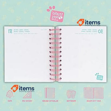 Official Studio Pets Dogs Diary 2022 - 2023 Back To School 11 Months Grupo Erik: