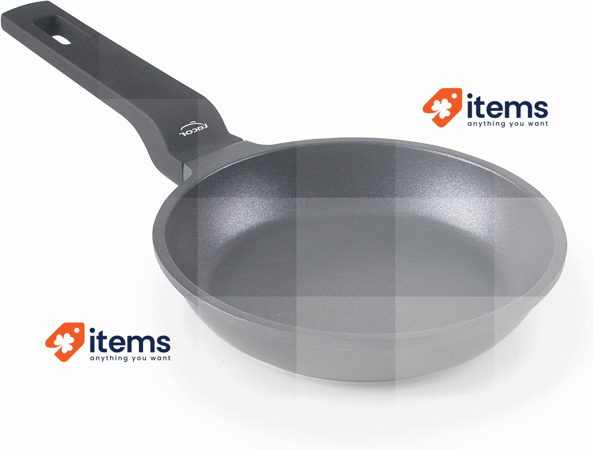 LACOR - 25163 Mini Frying Pan Cast Aluminum 100% Black PFOA Free Non Stick 3 cm