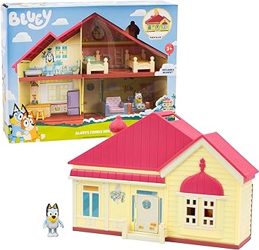 Giochi Preziosi Bluey - Character Set House On Two Floors With Kitchen