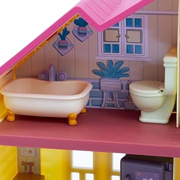 Giochi Preziosi Bluey - Character Set House On Two Floors With Kitchen