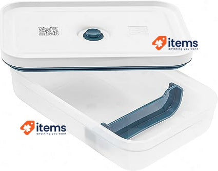 ZWILLING Fresh & Save Vacuum Starter Set, Glass, M/L, 16-pcs, La Mer