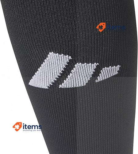 adidas Unisex Long Socks Adi 23 Sock, Black/White Size Large 8.5-10