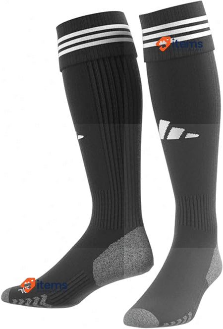 adidas Unisex Long Socks Adi 23 Sock, Black/White Size Large 8.5-10