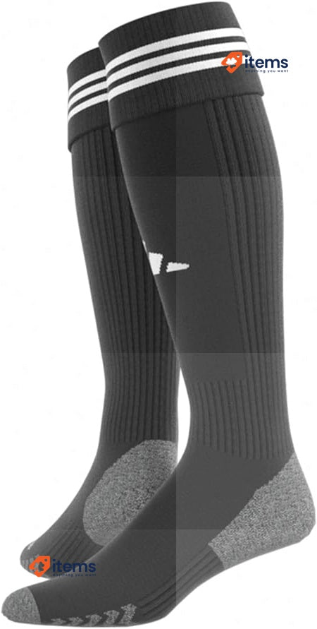 adidas Unisex Long Socks Adi 23 Sock, Black/White Size Large 8.5-10