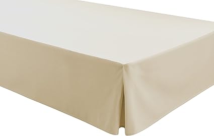 EasyCosy - Base Platform Valance Sheet Box Beige 135x190/200cm
