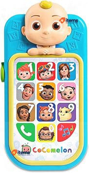 CoComelon - JJ's My First Phone Mobile Toy with Sounds and Music Multicoloured