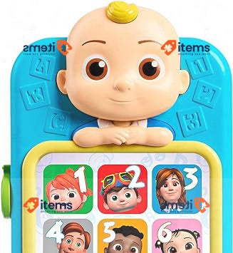 CoComelon - JJ's My First Phone Mobile Toy with Sounds and Music Multicoloured