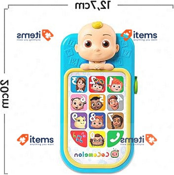 CoComelon - JJ's My First Phone Mobile Toy with Sounds and Music Multicoloured