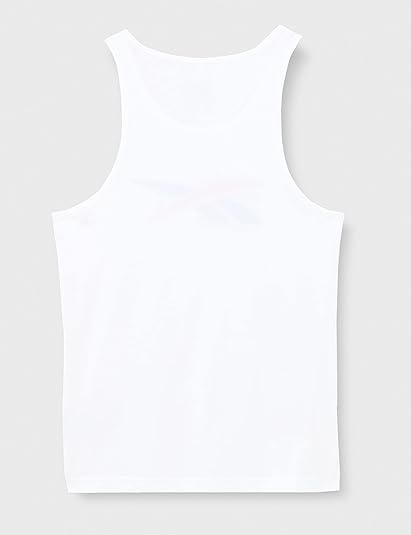 Reebok Men's Graphic Series Vector T-Shirt White/Vector Red/Vector Blue L