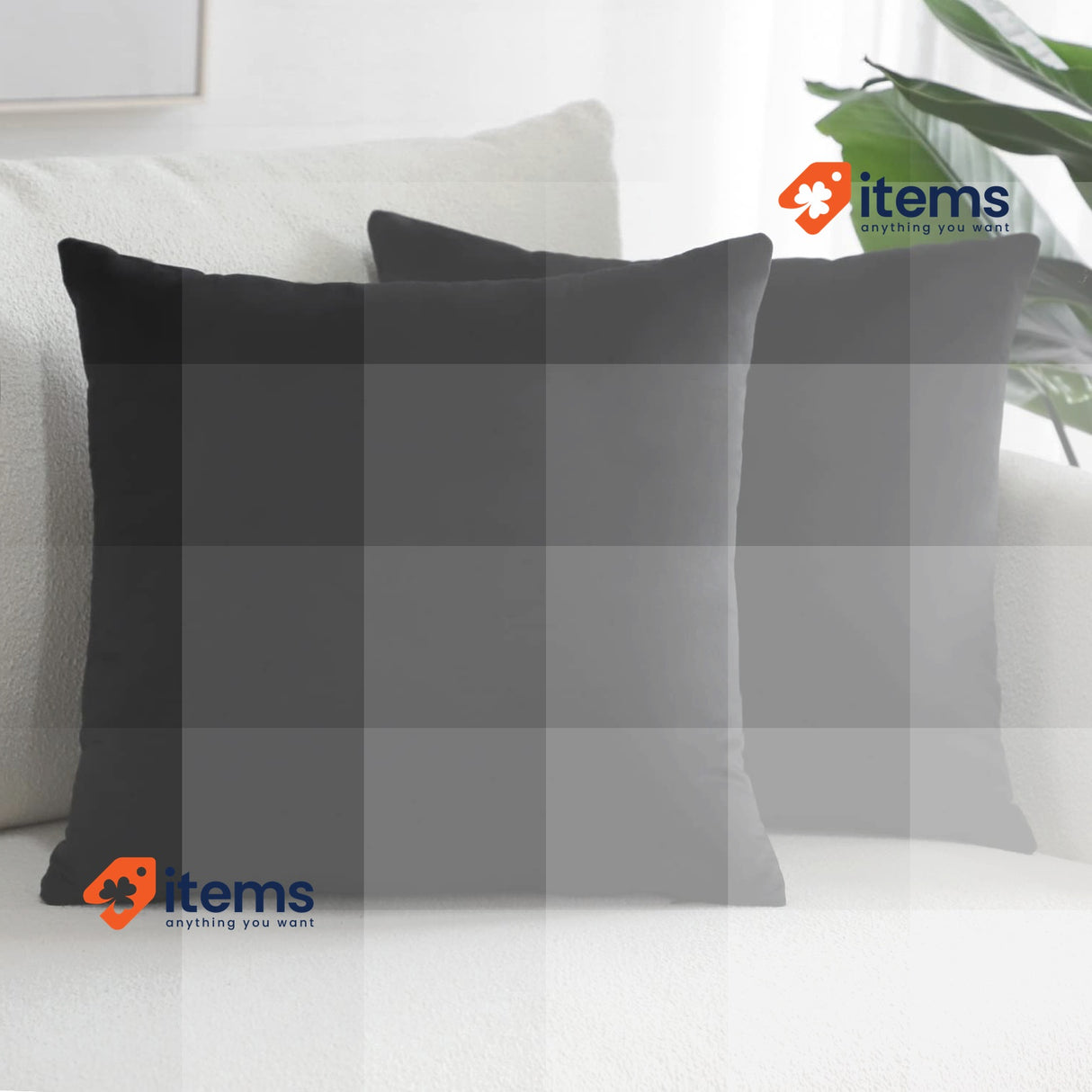 Sungeek Velvet Cushion Covers Sungeek Pack 60x60cm Orange 2 Soft Decorative Sofa