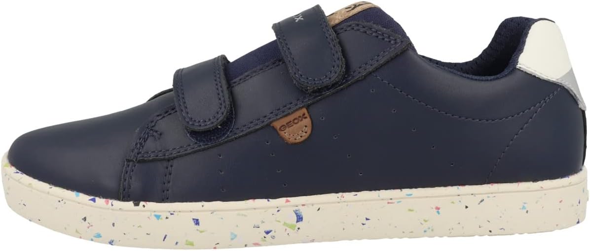 Geox Boy's J Kathe Sneaker Calf High Navy 9 UK Child