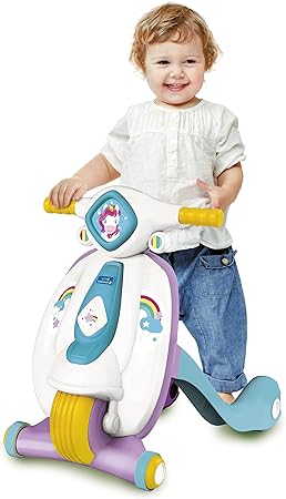 Clementoni 80515 My Unicorn First Step Scooter-Infant Toys 9 Months Multicolor