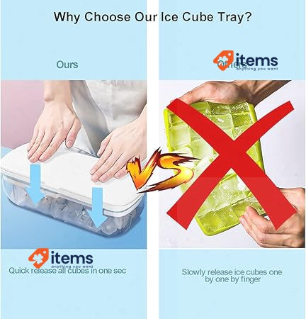 Ice Food Silicone Stamp Cover Release All Cubetti Second White High Quality