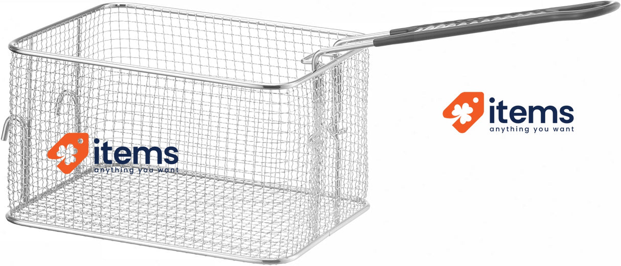 Hendi 930656 Deep Fryer Basket for HENDI Fryer 205822 & 205839 8L, Silver