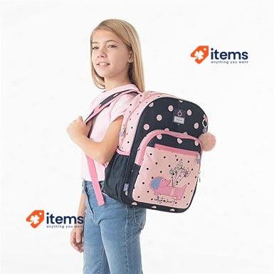 Enso Friends Together School Backpack Adaptable To Car Pink 30x38x12 Cms