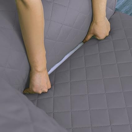 sevi's Sofa Cover L Shape 300 cm Waterproof Sofa Cover Grey