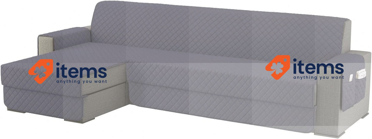 Armchair Cover Fartfallarossa Grey