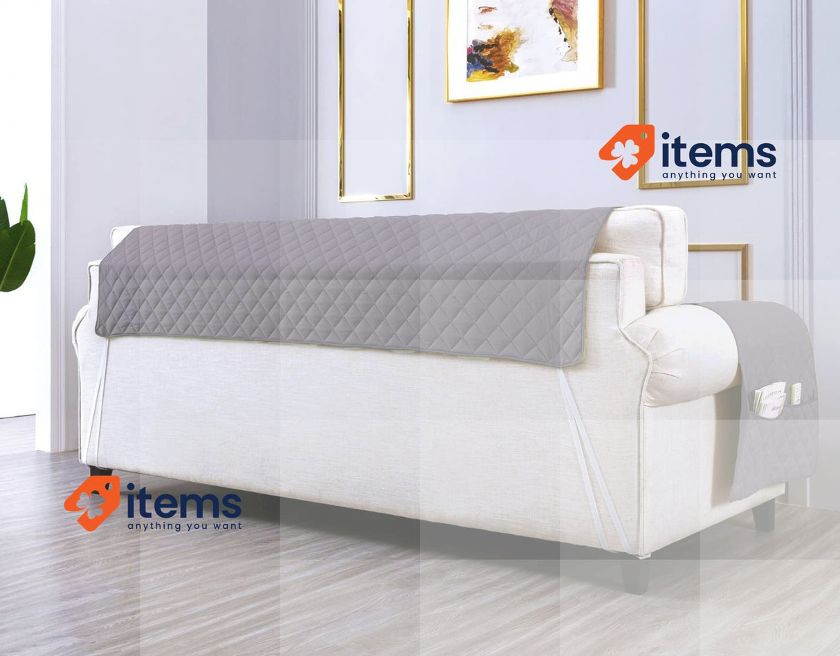 Armchair Cover Fartfallarossa Grey