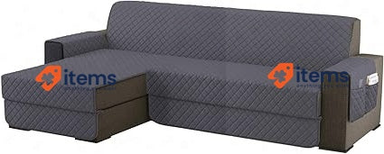 sevi's Sofa Cover L Shape 300 cm Waterproof Sofa Cover Grey