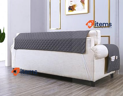 sevi's Sofa Cover L Shape 300 cm Waterproof Sofa Cover Grey