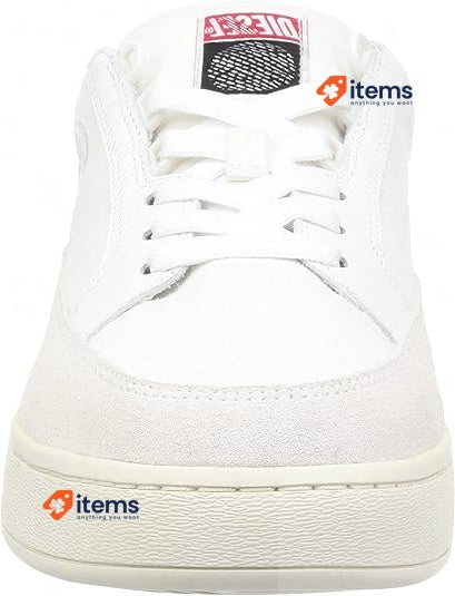Diesel Senna Sneakers For Men Synthetic 44 Eu White SINNA S - Low DIESEL_SINNA
