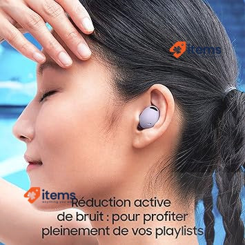 Samsung Galaxy Buds2 Pro Wireless Active Noise Cancelling Black Headphones GRIS