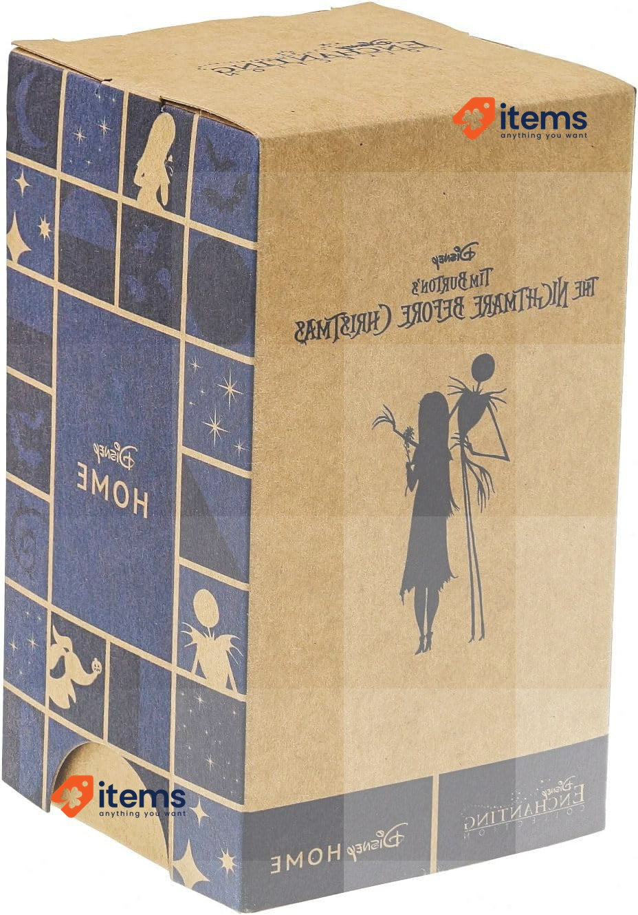 Enchanting Disney Collection Jack and Sally's Misfit Love Wooden Figurine