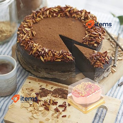 Angoily Unique Cupcake Container 50 Pieces: Mini Square Cake Boxes - Set Of