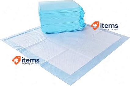 Amazon Basics Leakproof, 5 - Layer, Scented Dog Pee Pads For Potty Training Blue