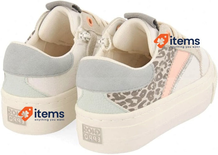 GIOSEPPO Girl's Ibia Sneaker For Girls Size UK 3 EU 35.5 White 35 GIOSEPPO Ibia