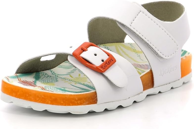 Kickers Mädchen Sunkro Sandale
 White Sunshine 10 UK Child