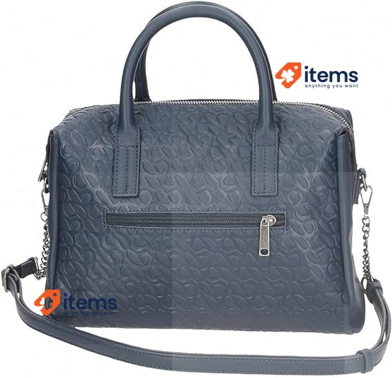 Pepe Jeans Essence Bowling Bag Handbag Blue 31x19x15 Cm Womens Bags Handbags