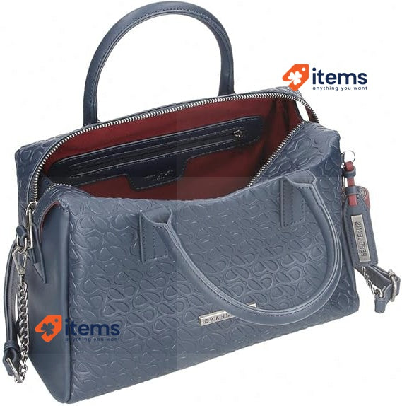 Pepe Jeans Essence Bowling Bag Handbag Blue 31x19x15 Cm Womens Bags Handbags