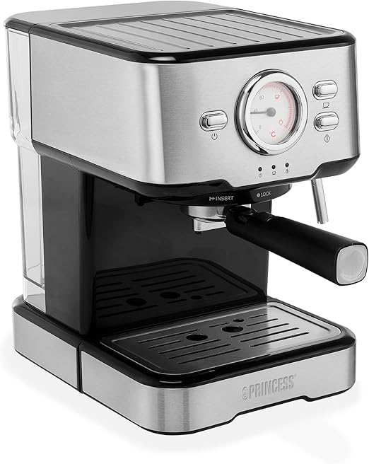 Princess 249415 Espresso coffee machine, Compatible with Nespresso capsules