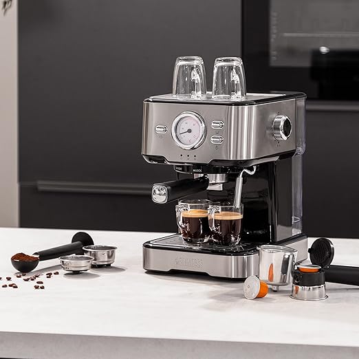 Princess 249415 Espresso coffee machine, Compatible with Nespresso capsules